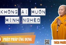 Không Ai Muốn Mình Nghèo (Nobody Wants To Be Poor) – Thích Phước Tiến khong ai muon minh ngheo nobody
