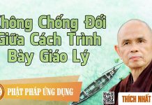 Không Chống Đối Giữa Cách Trình Bày Giáo Lý – Thích Nhất Hạnh khong chong doi giua cach trinh