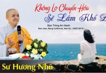 Không lo chuyển hóa sẽ lắm khổ đau – Thích Nữ Hương Nhũ khong lo chuyen hoa se lam kho d