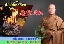 Không Nên Có Tà Kiến (Vấn Đáp) – Thích Pháp Hòa khong nen co ta kien van dap thi