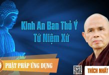 Kinh An Ban Thủ Ý – Tứ Niệm Xứ – Thích Nhất Hạnh kinh an ban thu y tu niem xu thi