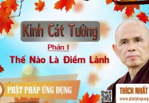 Kinh Cát Tường 1 – Thế Nào Là Điềm Lành – Thiền Sư Thích Nhất Hạnh kinh cat tuong 1 the nao la diem
