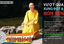 Kinh Dược Sư 3: Vượt qua xung đột và bỏn xẻn – Thích Nhật Từ kinh duoc su 3 vuot qua xung dot