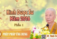 Kinh Dược Sư Giảng Năm 2016 Phần 1 – Thích Trí Quảng kinh duoc su giang nam 2016 phan 5