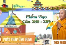 Kinh Pháp Cú Phẩm Đạo Câu 280 Đến 285 – Thích Phước Tiến kinh phap cu pham dao cau 280 de