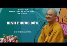 Kinh Phước Đức – Thích Lệ Minh kinh phuoc duc thich le minh