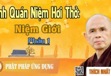 Kinh Quán Niệm Hơi Thở: Niệm Giới 1 – Thích Nhất Hạnh kinh quan niem hoi tho niem gioi