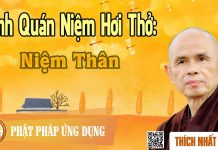 Kinh Quán Niệm Hơi Thở: Niệm Thân – Thích Nhất Hạnh kinh quan niem hoi tho niem than