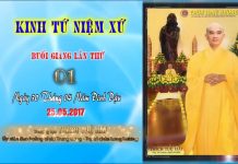 Kinh Tứ Niệm Xứ 1 – Thích Tuệ Hải kinh tu niem xu 1 thich tue hai