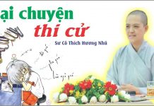 Lại Chuyện Thi Cử – Thích Nữ Hương Nhũ lai chuyen thi cu thich nu huong