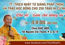 Làm chủ tương lai – Thích Nhật Từ lam chu tuong lai thich nhat tu