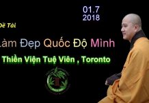 Làm Đẹp Quốc Độ Của Mình – Thích Pháp Hòa lam dep quoc do cua minh thich p
