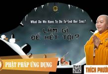 Làm Gì Để Hết Tội (What Do We Have To Do To End Our Sins?) – Thích Phước Tiến lam gi de het toi what do we hav