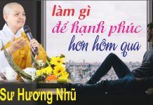 Làm gì để sống hạnh phúc hơn hôm qua – Thích Nữ Hương Nhũ lam gi de song hanh phuc hon hom