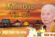 Lãnh Đạo Tín Đồ – Thích Trí Quảng lanh dao tin do thich tri quang
