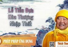 Lễ Tiễn Đưa Hòa Thượng Thích Thanh Từ Nhập Thất le tien dua hoa thuong thich tha