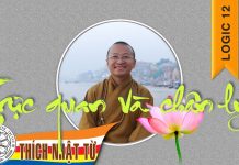Logic 12: Trực quan và chân lý (17-11-2007) – Thích Nhật Từ logic 12 truc quan va chan ly 17