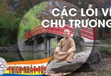 Logic 6: Các lỗi về chủ trương (13-10-2007) – Thích Nhật Từ logic 6 cac loi ve chu truong 13