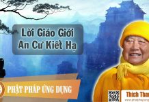 Lời Giáo Giới An Cư Kiết Hạ – Thích Thanh Từ loi giao gioi an cu kiet ha thic