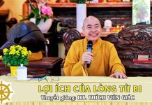 Lợi Ích Của Lòng Từ Bi – Thích Viên Giác loi ich cua long tu bi thich vie