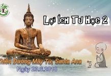 Lợi Ích Tu Học Phần 2 – Thích Pháp Hòa loi ich tu hoc phan 2 thich phap