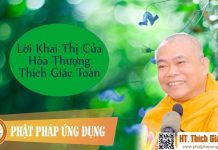 Lời Khai Thị Của Hòa Thượng Thích Giác Toàn Trong Khóa Tu 88 Tại Tu Viện Tường Vân loi khai thi cua hoa thuong thic