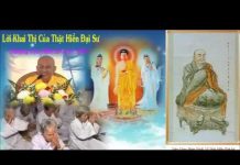 Lời Khai Thị Của Thật Hiền Đại Sư – Thích Giác Hóa loi khai thi cua that hien dai s