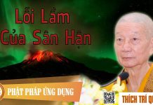 Lỗi Lầm Của Sân Hận – Thích Trí Quảng loi lam cua san han thich tri qu