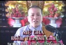Mẹ Cha Điểm Tựa Đời Con – Thích Nữ Như Lan me cha diem tua doi con thich nu