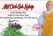 Một cách giải nghiệp – Thích Nữ Hương Nhũ mot cach giai nghiep thich nu hu