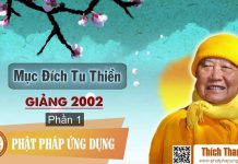 Mục Đích Tu Thiền Giảng Năm 2002 Phần 1 – Thích Thanh Từ muc dich tu thien giang nam 2002 1
