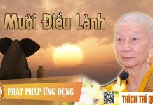 Mười Điều Lành – Thích Trí Quảng muoi dieu lanh thich tri quang