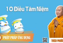 Mười Điều Tâm Niệm – Thích Phước Tiến muoi dieu tam niem thich phuoc t