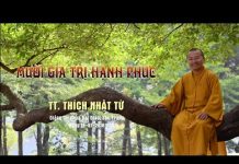 Mười Giá Trị Hạnh Phúc – Thích Nhật Từ muoi gia tri hanh phuc thich nha
