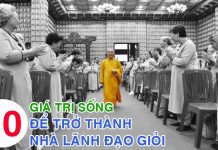 Mười Giá Trị Sống Giúp Bạn Trở Thành Người Lãnh Đạo Giỏi – Thích Nhật Từ muoi gia tri song giup ban tro t