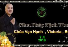 Năm pháp định tâm – Thích Pháp Hòa nam phap dinh tam thich phap hoa