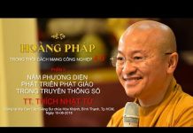 Năm Phương Diện Phát Triển Phật Giáo Trong Truyền Thông Số – Thích Nhật Từ nam phuong dien phat trien phat