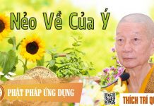 Nẻo Về Của Ý – Thích Trí Quảng neo ve cua y thich tri quang