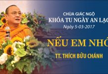 Nếu Em Nhớ – Thích Bửu Chánh neu em nho thich buu chanh