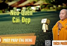 Nếu Quên Cái Đẹp – Thích Phước Tiến neu quen cai dep thich phuoc tie