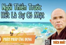 Ngồi Thiền Trước Hết Là Sự Có Mặt – Thích Nhất Hạnh ngoi thien truoc het la su co ma