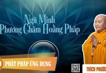 Ngũ Minh – Phương Châm Hoằng Pháp – Thích Phước Tiến ngu minh phuong cham hoang phap