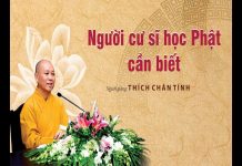Người Cư Sĩ Học Phật Cần Biết – Thích Chân Tính nguoi cu si hoc phat can biet th
