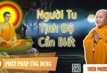 Người Tu Tịnh Độ Cần Biết – Thích Phước Tiến nguoi tu tinh do can biet thich