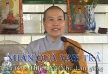 Nhân Quả Vay Trả – Thích Nữ Như Lan nhan qua vay tra thich nu nhu la