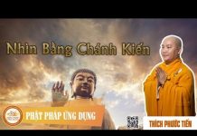Nhìn Bằng Chánh Kiến – Thích Phước Tiến nhin bang chanh kien thich phuoc