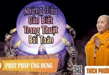 Những Điều Cần Biết Trong Thuật Bói Toán – Thích Phước Tiến nhung dieu can biet trong thuat