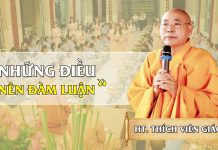 Những điều nên đàm luận – Thích Viên Giác nhung dieu nen dam luan thich vi