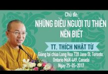 Những Điều Người Tu Thiền Nên Biết – Thích Nhật Từ nhung dieu nguoi tu thien nen bi