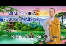 Những Tiêu Chuẩn Niệm Phật Đạt Nhất Tâm – Thích Nữ Như Lan nhung tieu chuan niem phat dat n